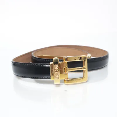 Riem (Zwart) van Moschino Leer