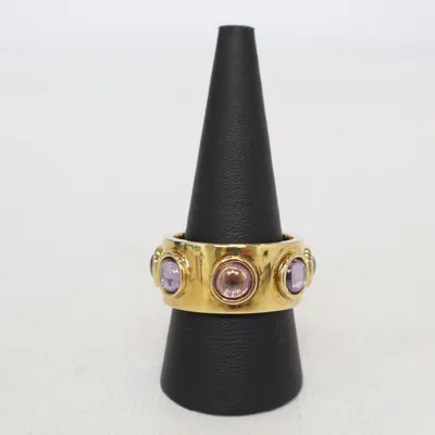 Ring (Goud, Lila) Zilver
