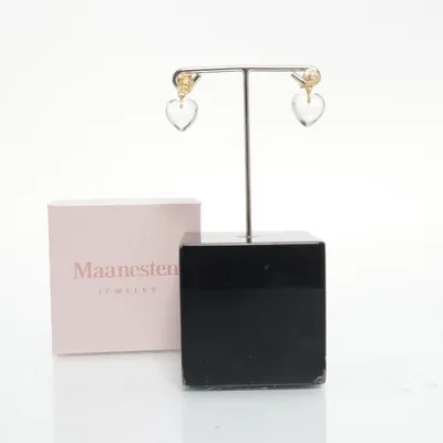 Örhängen (Guldfärgad, Transparent) från Maanesten Silver