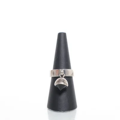 Ring (Silverfärgad, Svart) från Efva Attling Silver