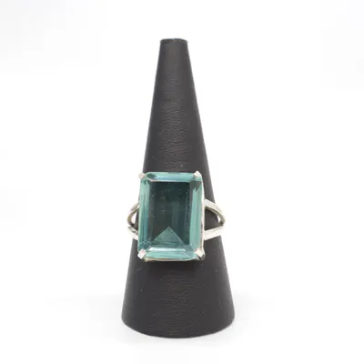 Ring (Zilver, Turquoise) Zilver