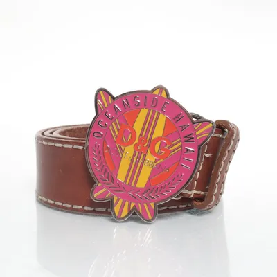 Belt (Brown) from Dolce & Gabbana Leather