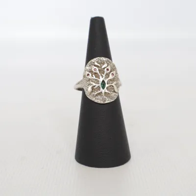 Ring (Silverfärgad) från Maanesten Silver