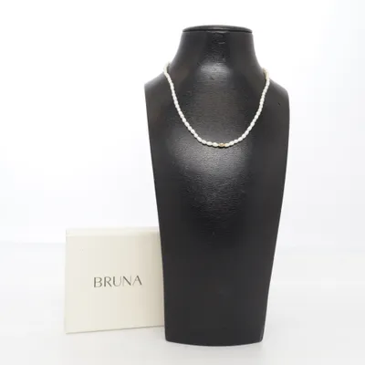 Collier (Blanc, Or) de Bruna Argent