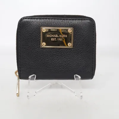 Portemonnaie (Schwarz) von Michael Kors Leder
