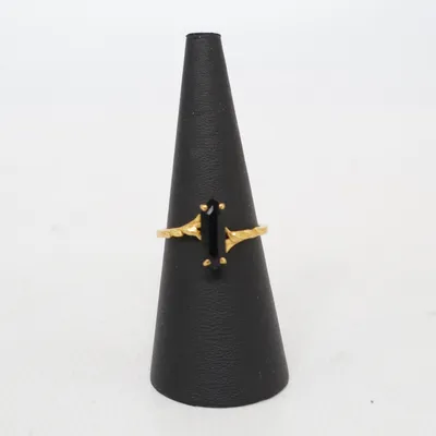 Ring (Gold, Black) Silver