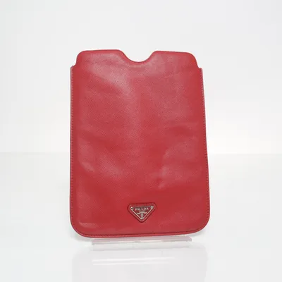 Tablet case (Red) from Prada Leather