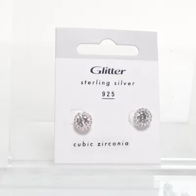 Örhängen (Silverfärgad) från Glitter Silver