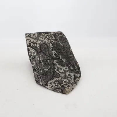 Cravate (Gris, Multicolore) de Gianni Versace Soie