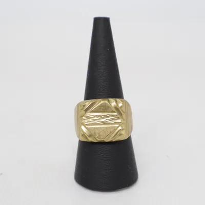 Ring (Gold) Unknown metal, Gold plated