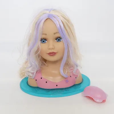 Tête à coiffer (Rose, Bleu, Blanc) de Zapf Creation