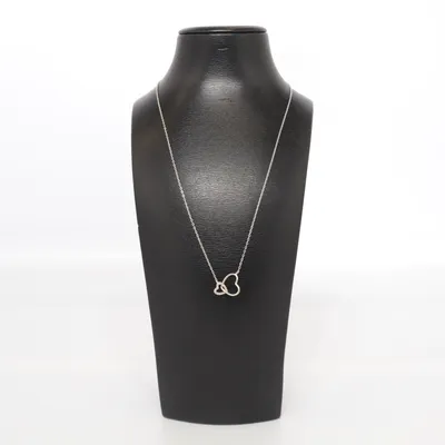 Collier (Argent, Transparent) Argent, Métal inconnu