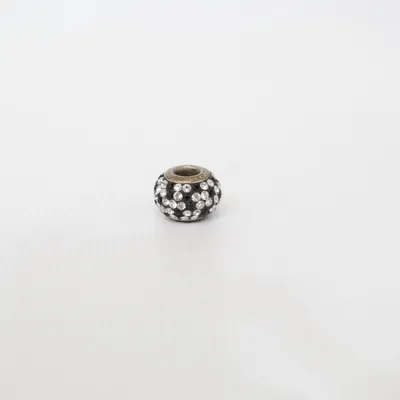 Berlock (Svart, Silverfärgad) från Italy Silver, Okänd metall