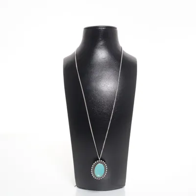 Necklace (Silver, Turquoise) from Sterling Silver