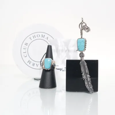 Smyckesset (Silverfärgad, Blå) från Thomas Sabo Silver