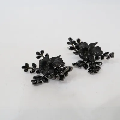 Clips øreringe (Sort) fra Dsquared2 Ukendt metal
