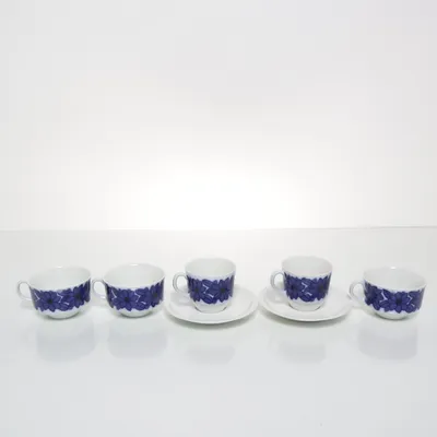 Kopp (Vit, Blå) från Arzberg