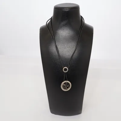 Halsband (Svart, Silverfärgad) från Kalevala Silver