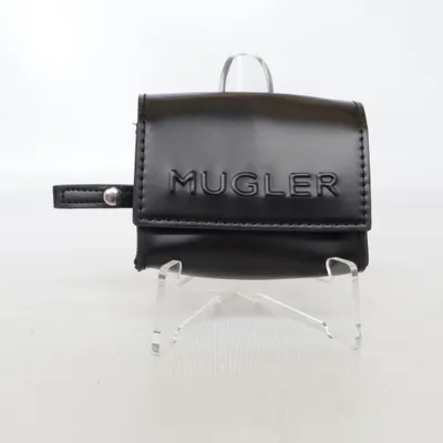 Portemonnee (Zwart) van Mugler Polyurethaan, Gerecycled polyester