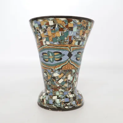 Vase (Multicolored) from Vallauris And Jean Gerbino