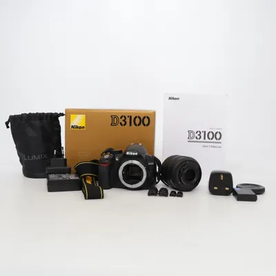 Digitale spiegelreflexcamera (D3100) van Nikon