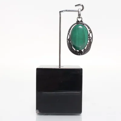 Hanger (Zilver, Groen) Zilver