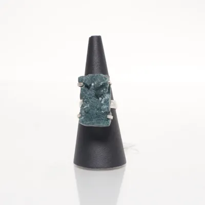 Ring (Zilver, Groen) Zilver