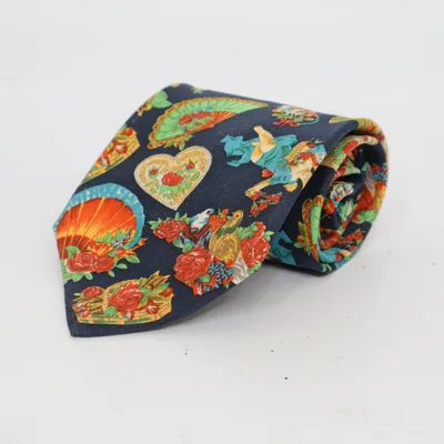 Stropdas (Blauw, Meerkleurig) van Kenzo Zijde
