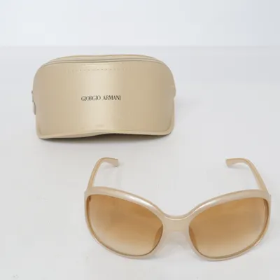 Lunettes de soleil (Beige) de Giorgio Armani