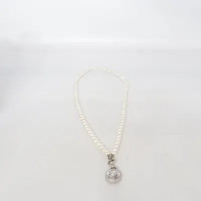 Collier (Blanc, Argent, Transparent) de Ti Sento Argent