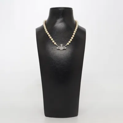 Necklace (Beige) from Vivienne Westwood Unknown metal
