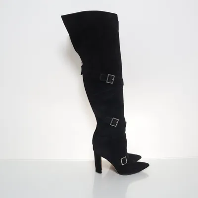 Stövlar (Svart) från Manolo Blahnik Skinn