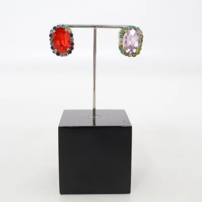 Boucles d'oreilles (Multicolore) Métal inconnu