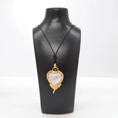 Necklace (Black, Gold) from Just Cavalli Unknown metal