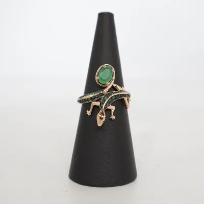 Bague (585 RG vergoldet neu) Plaqué or