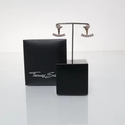 Örhängen (Guldfärgad, Transparent) från Thomas Sabo Silver