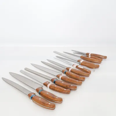 Set de couteaux (Marron) de Royalty Line
