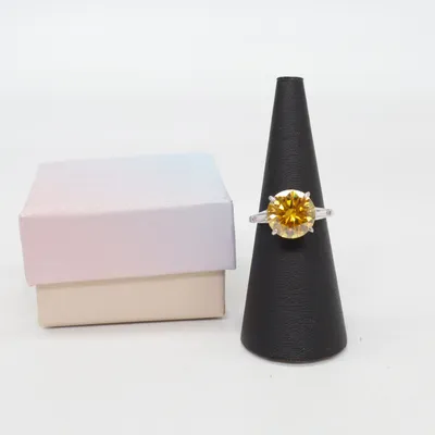 Ring (Sølv, Gul) Sølv