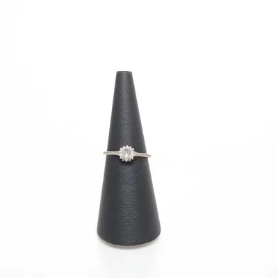 Ring (Silverfärgad, Vit) från SASB Silver