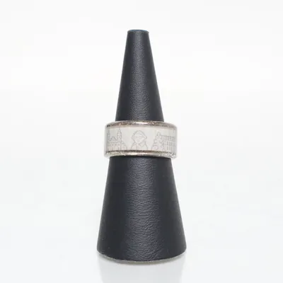 Ring (Silverfärgad) från Zebra Silver