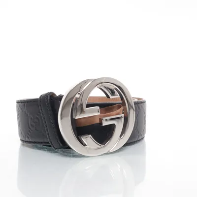 Bælte (Interlocking G Buckle) fra Gucci Læder