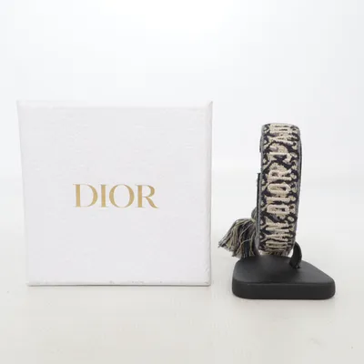 Armbånd (Sort, Beige) fra Christian Dior Ukendt metal
