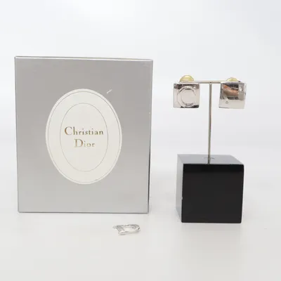 Boucles d'oreilles clips (Argent) de Dior Métal inconnu