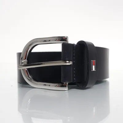 Riem (Zwart) van Tommy Hilfiger Leer