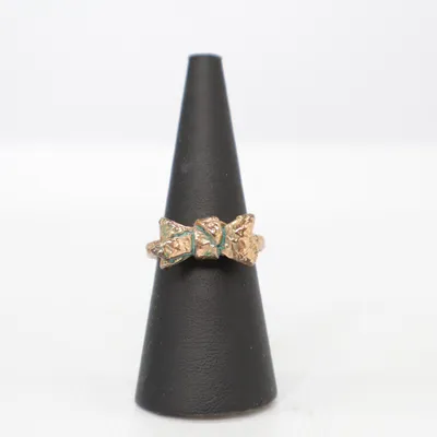 Ring (Guldfärgad, Grön) från Marc by Marc Jacobs Okänd metall