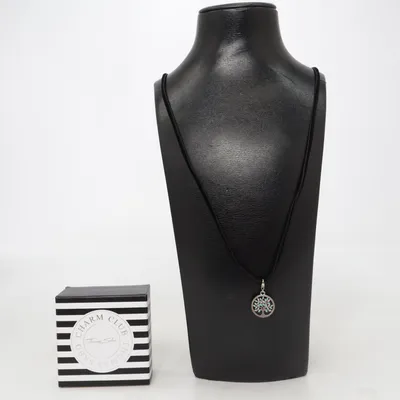 Halsband (Svart, Silverfärgad) från Thomas Sabo Charm Club Silver