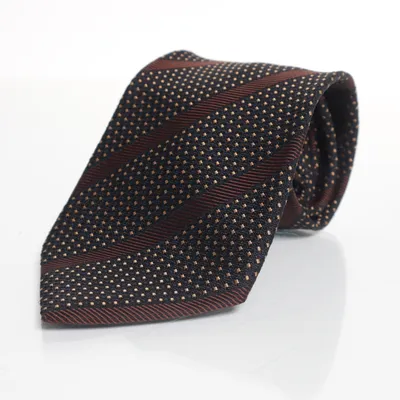 Stropdas (Zwart, Meerkleurig) van Ermenegildo Zegna Zijde