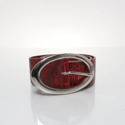 Bälte (Röd) från Dolce & Gabbana Skinn