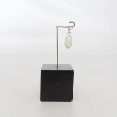 Pendentif (Argent, Blanc) de Edelstein Argent