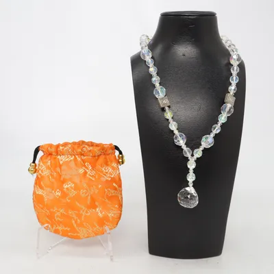 Necklace (Transparent) from Snö of Sweden Unknown metal